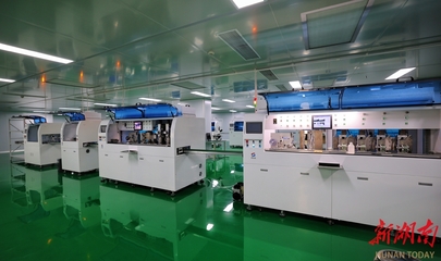 隆回高新區 優化服務效能，光電企業60天實現投產，引領電子產品技術開發新速度